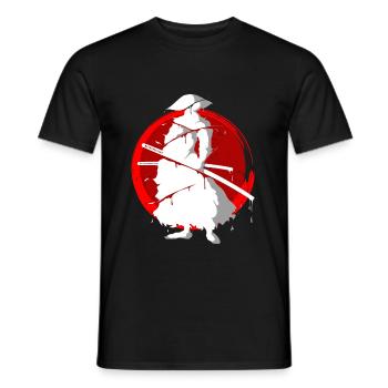 Japan - Männer T-Shirt - Schwarz - Vorne - AI Model Male 178 light (178cm)