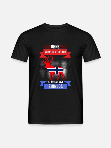 Norway - Men's T-Shirt - black