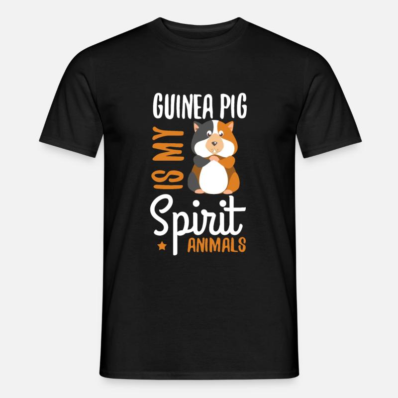 Cochon d'Inde - T-shirt homme - noir