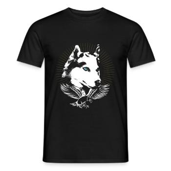 Rauque - T-shirt homme - noir - Devant - AI Model Male 178 light (178cm)