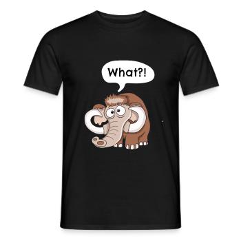 Mammut - Männer T-Shirt - Schwarz - Vorne - AI Model Male 178 light (178cm)
