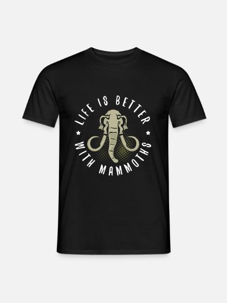 Mammut - Männer T-Shirt - Schwarz