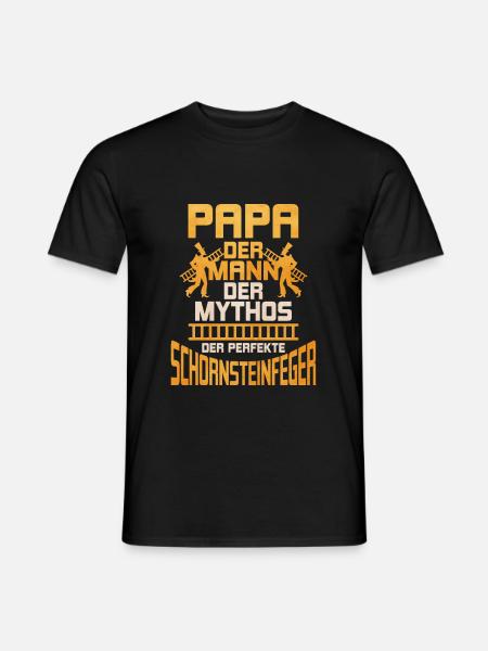 Schornsteinfeger - Männer T-Shirt - Schwarz