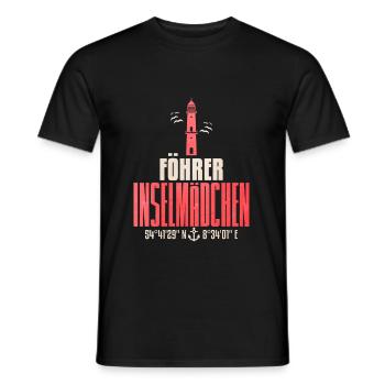 Fohr - Men's T-Shirt - black - Front - AI Model Male 178 light (178cm)