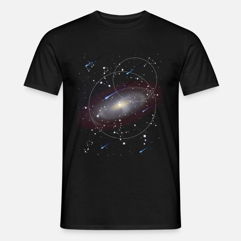 Astronomie - Männer T-Shirt - Schwarz