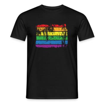 Lgbt - Men's T-Shirt - black - Front - AI Model Male 178 light (178cm)