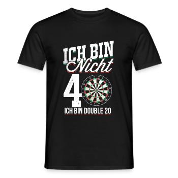 40. Geburtstag - Männer T-Shirt - Schwarz - Vorne - AI Model Male 178 light (178cm)