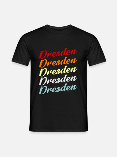 Dresden - Men's T-Shirt - black