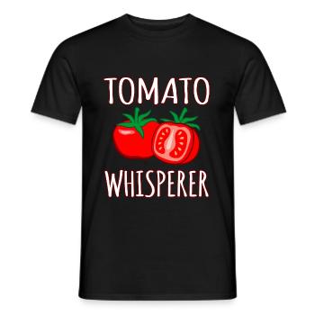 Tomate - Männer T-Shirt - Schwarz - Vorne - AI Model Male 178 light (178cm)