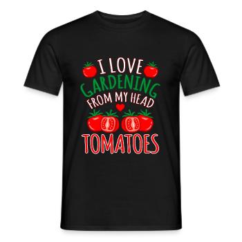 Tomate - T-shirt homme - noir - Devant - AI Model Male 178 light (178cm)