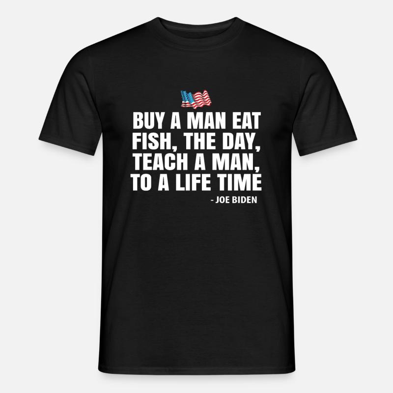 Joe Biden - Männer T-Shirt - Schwarz