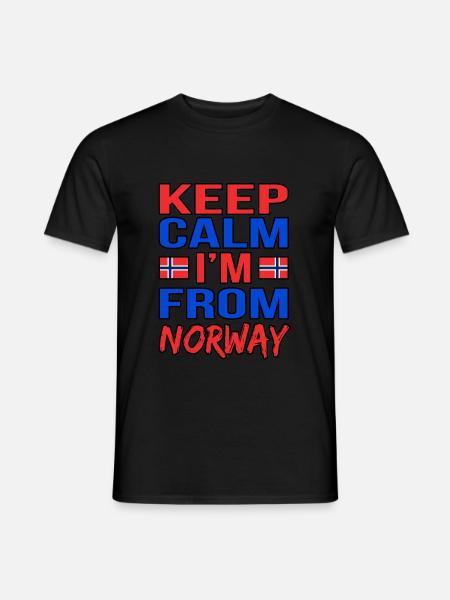 Norway - Men's T-Shirt - black