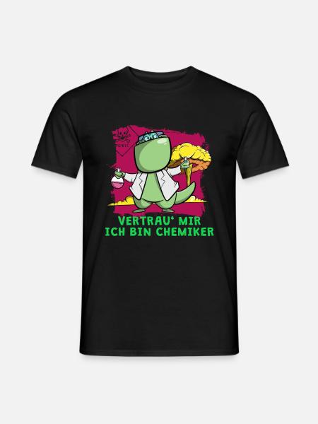 Ich bin Chemiker - Vertrau mir - Männer T-Shirt - Schwarz