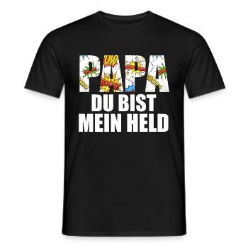 Papa Vatver Vatertag - Männer T-Shirt - Schwarz - Vorne - AI Model Male 178 light (178cm)