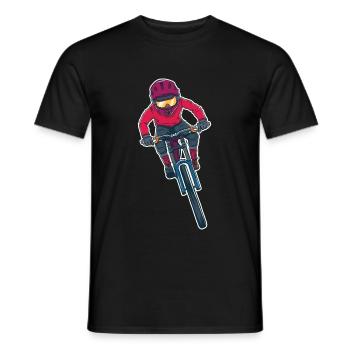 VTT VTT - T-shirt homme - noir - Devant - AI Model Male 178 light (178cm)