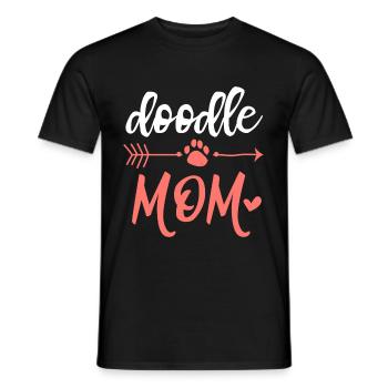 Goldendoodle - T-shirt homme - noir - Devant - AI Model Male 178 light (178cm)