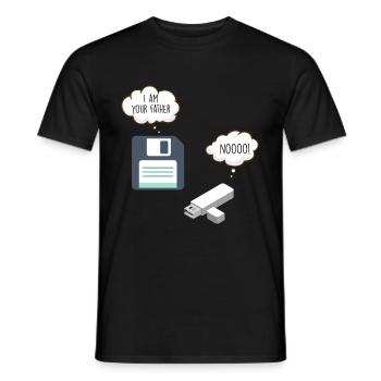 Nerd Programming Software Developer Code Geek - T-shirt homme - noir - Devant - AI Model Male 178 light (178cm)