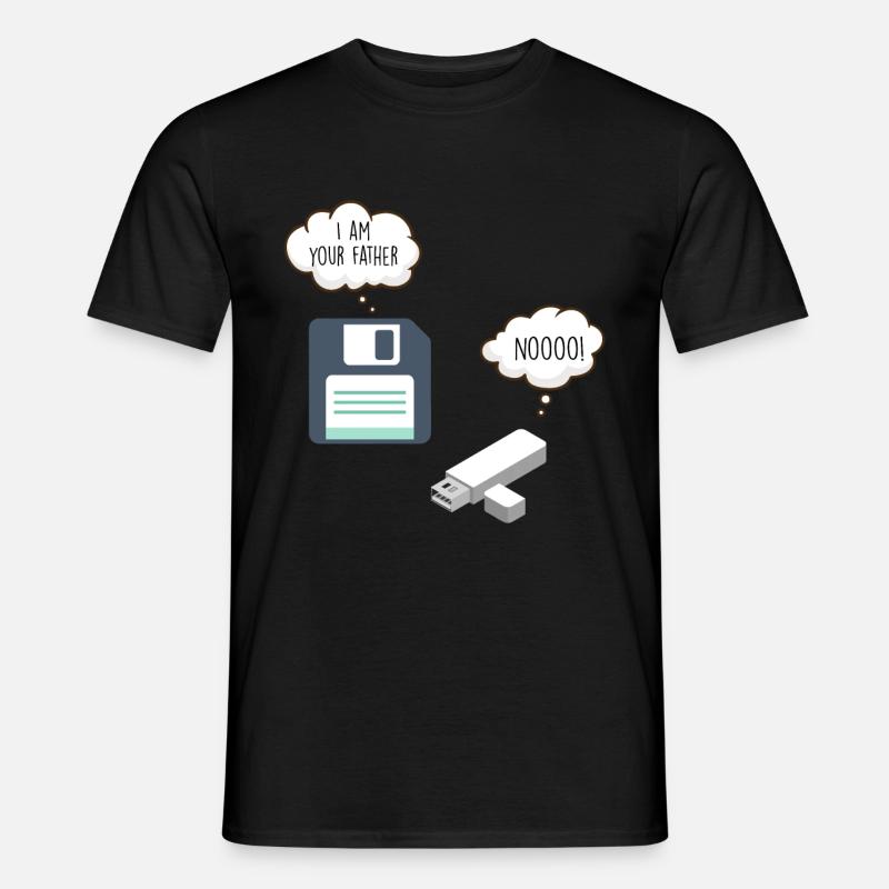 Nerd Programming Software Developer Geek Code - Men's T-Shirt - black