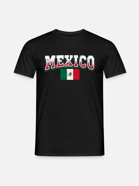 Mexique - T-shirt homme - noir