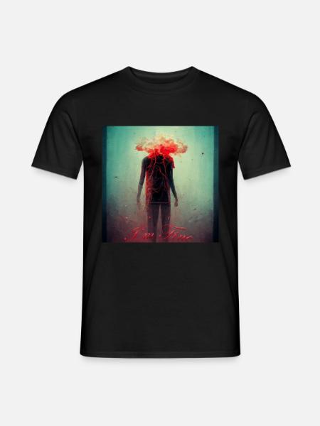 I'm Fine - Männer T-Shirt - Schwarz