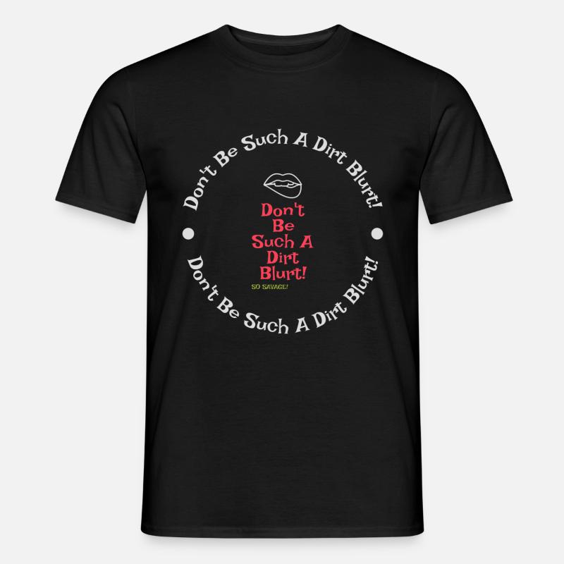 DBSADB Rot &; Grün - Männer T-Shirt - Schwarz
