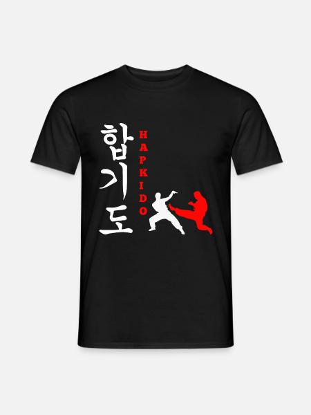 Hapkido-Kampfkunst-Geschenk - Männer T-Shirt - Schwarz