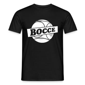 Bocce Ball mit Jack Bocci Game Bocce - Männer T-Shirt - Schwarz - Vorne - AI Model Male 178 light (178cm)