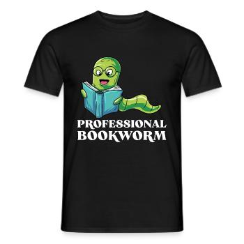 Lesen - Männer T-Shirt - Schwarz - Vorne - AI Model Male 178 light (178cm)