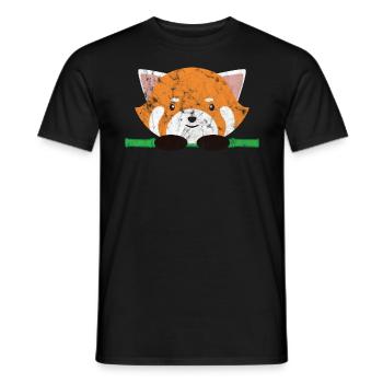 Animals Tiger - Männer T-Shirt - Schwarz - Vorne - AI Model Male 178 light (178cm)