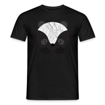 Animaux mignons - T-shirt homme - noir - Devant - AI Model Male 178 light (178cm)