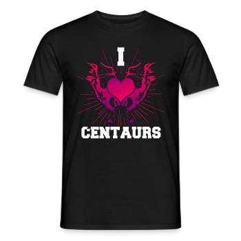 Centaur Centaurus griechische Mythologie Geschenk - Männer T-Shirt - Schwarz - Vorne - AI Model Male 178 light (178cm)