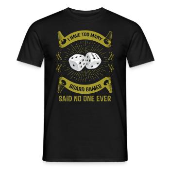 Cubes cubes - Men's T-Shirt - black - Front - AI Model Male 178 light (178cm)