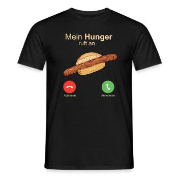 Thüringer Bratwurst Vatertag Grillen - Männer T-Shirt - Schwarz - Vorne - AI Model Male 178 light (178cm)