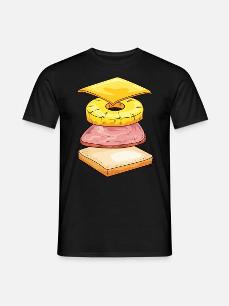 Hawaii Toast - Men's T-Shirt - black