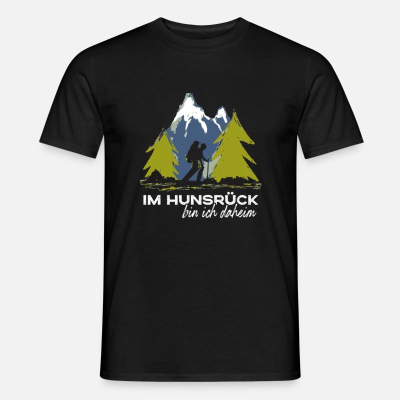 Hunsrück - Männer T-Shirt - Schwarz