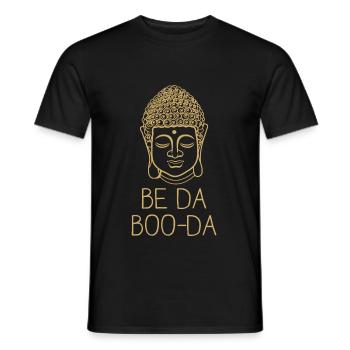 Be Buddha - Men's T-Shirt - black - Front - AI Model Male 178 light (178cm)