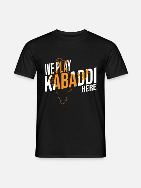 Gift for Kabaddi Lovers - Men's T-Shirt - black
