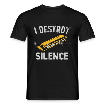 Keytar Keyboard Gift - Men's T-Shirt - black - Front - AI Model Male 178 light (178cm)