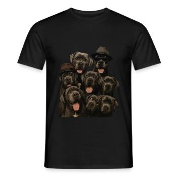 Cane Corso - Männer T-Shirt - Schwarz - Vorne - AI Model Male 178 light (178cm)