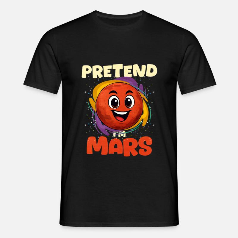 Mars - Männer T-Shirt - Schwarz