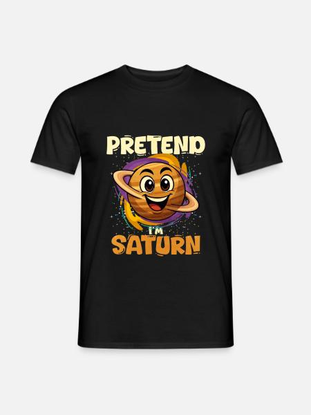 Saturn - Men's T-Shirt - black