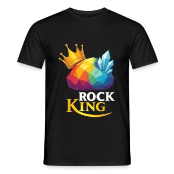 Géologie Roche - T-shirt homme - noir - Devant - AI Model Male 178 light (178cm)