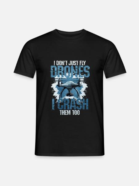 Drone - T-shirt homme - noir