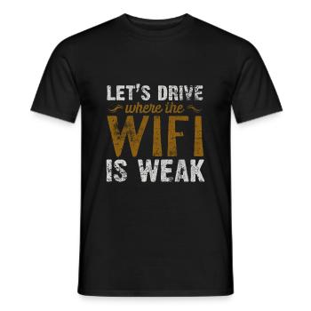 de plein air - T-shirt homme - noir - Devant - AI Model Male 178 light (178cm)