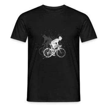 coureur - T-shirt homme - noir - Devant - AI Model Male 178 light (178cm)