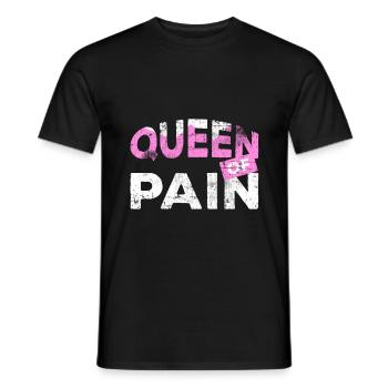 physiotherapist - Men's T-Shirt - black - Front - AI Model Male 178 light (178cm)