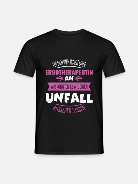 Ergotherapeutin - Männer T-Shirt - Schwarz