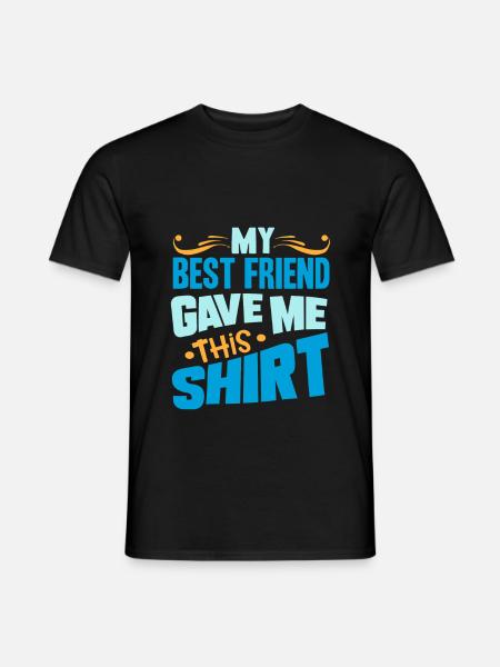Meilleur ami - T-shirt homme - noir