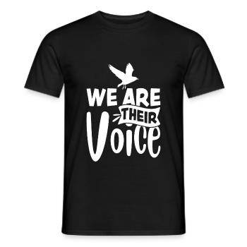 Bien-être des pigeons - T-shirt homme - noir - Devant - AI Model Male 178 light (178cm)