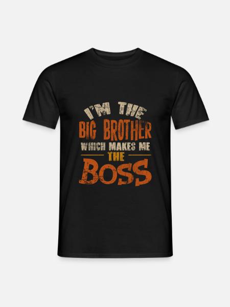 Big Brother - Men's T-Shirt - black